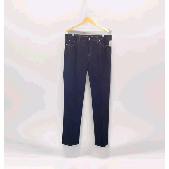 Miraclebody Denim - Miraclebody Jeans Women's Size 16 Mystic Blue Dark Wash Denim Slimming Stretch